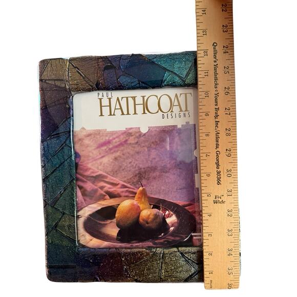 Paul Hathcoat Designs 8-10 fusted studio art photo frame - Picture 5 of 8